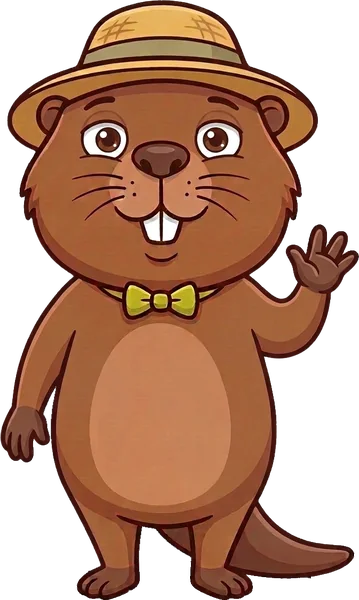 Nutria waving
